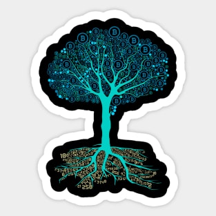 Bitcoin Tree Sticker